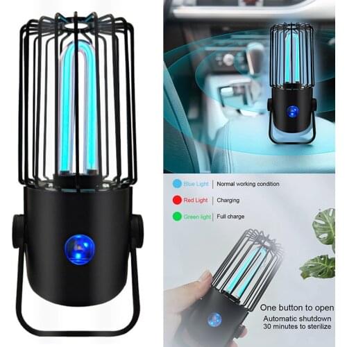 UV-C Ozone UV Disinfection Light Tube USB Ultraviolet Lamp Sterilizer Bulb Disinfect Bacterial Lamp 2021