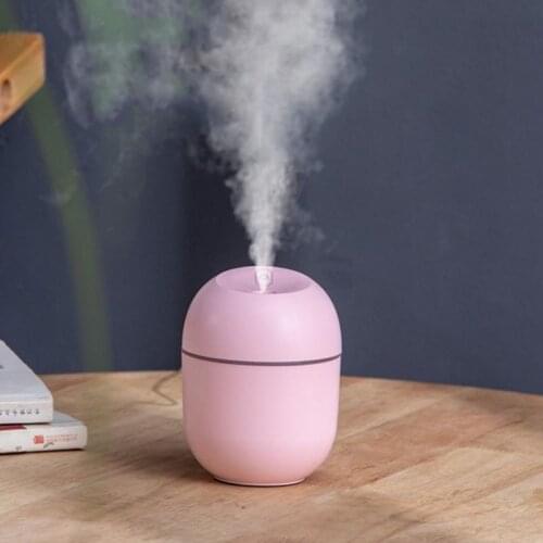 New Usb Warmer Ultrasonic Mini Air Humidifier USB Household Office Portable Students Dormitory Small Cute with LED Night Light