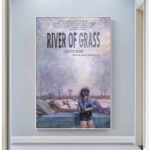 V0941 River of Grass (2) Vintage Classic Movie Wall Silk Cloth HD Poster Art Home Decoration Gift