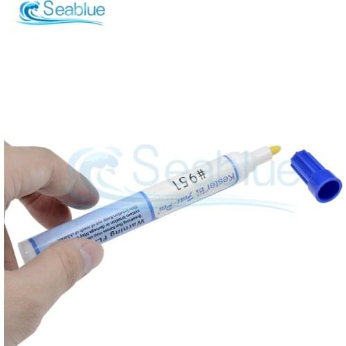 1Pcs 951 10ml Soldering Flux Pen Low-solids Cleaning-free Welding Pen No-clean Rosin For Solar Cell Panel FPC PCB DIY Tool