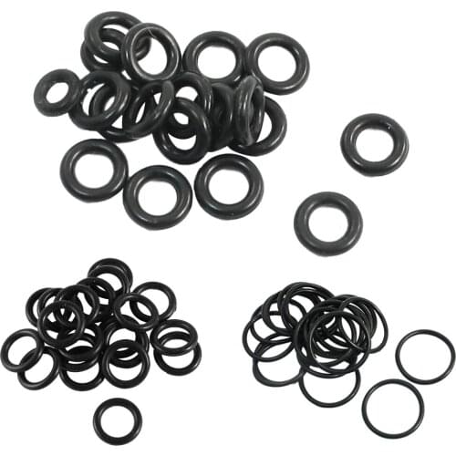 20x Black Rubber Oil Seal Sealed O Rings Gasket Washers