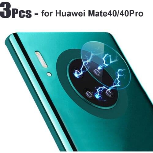 3pcs Camera Lens Tempered Glass Screen Protectors for Huawei Mate 40 Pro Plus Lens Glass Protector for i Mate40 Pro