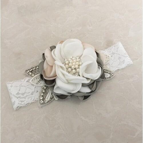 Free Shipping Flower Girl Headband Kids Hair Accessories Photo Prop