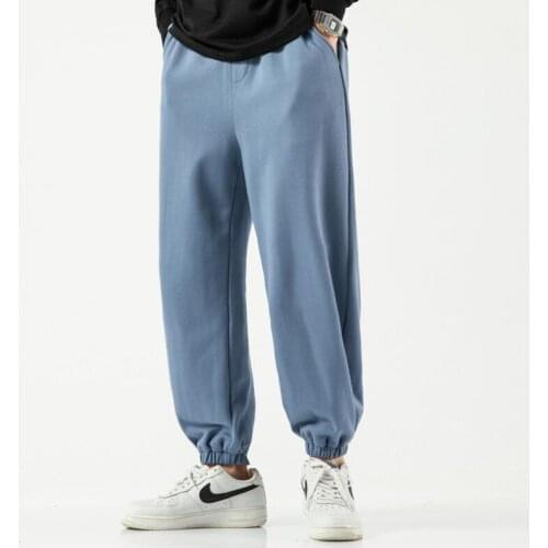 2020 Winter Jogger Sweatpants Men Casual Pants Gym Training Trousers Male Autumn Cotton Pants Sport Clothes