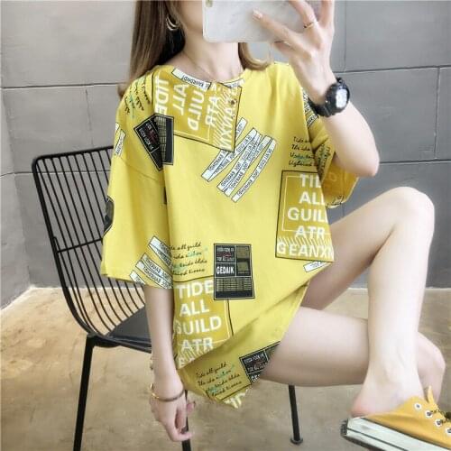 EasyCore Youth Half Sleeve O-neck Oversize Statement T-shirt for Students