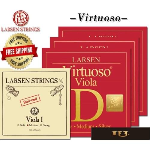 Larsen Virtuoso Viola Strings Soloist Edition 4/4 Size Set Medium