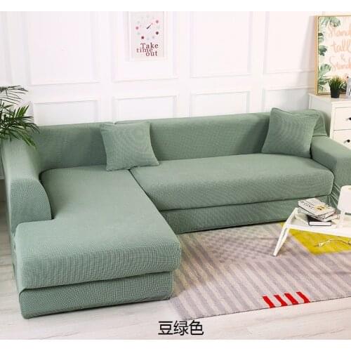Super Soft Elastic Corner Sofa Cover for Living Room Modern Couch Slipcover Case Chaise Longue Cover L shaped Sofa Cover Stretch