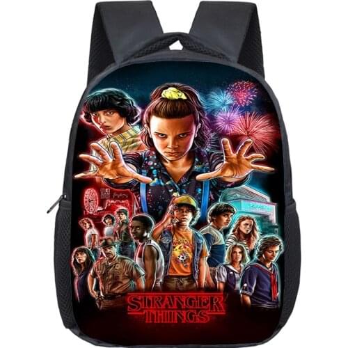 New! Children Stranger Things Backpack for Kids Kindergarten Bags Boy Girls School Backpacks Stranger Things Schoolbag Mochila