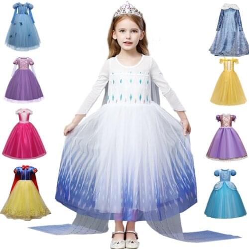 Halloween Dresses For Girls Cosplay Princess Costume Children Carnival 4 5 6 7 8 9 10 Year Fancy Dress Up Kids Disguise Clothing