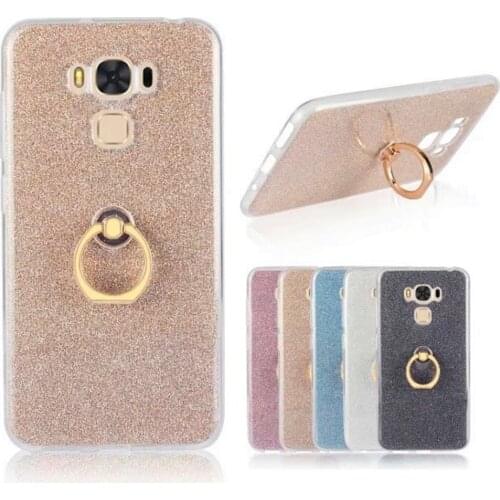 Ultra Thin Soft TPU Gel Original Kickstand Finger Ring Phone Cover For ASUS ZenFone 3 MAX ZC553KL MAX ZC520TL ZE552KL ZE520KL