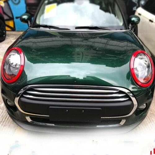 For Mini Cooper One JCW F55 F56 Car Accessories Car Headlight Head Tail Rear Lamps Trim Ring Covers Decoration Stickers ABS