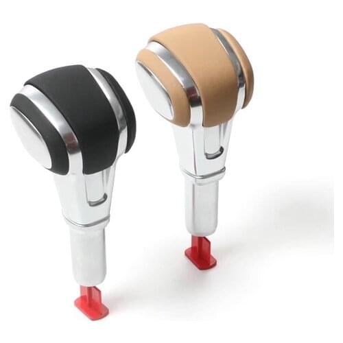 AZGIANT Car Gear Shift Knob Carbon Fiber Shift Lever Ball Head For VW Porsche Cayenne 958 2011-2018 Modification Parts