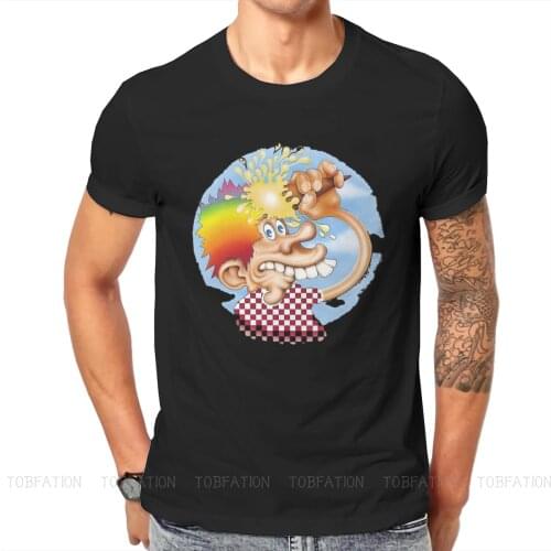 Rainbow Grateful Dead Europe T Shirt Harajuku Fashion High Quality Tshirt Large Crewneck Men Clothing