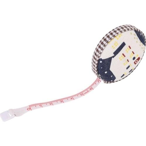 1.5m Tape Measure Measuring Tape Tailor Sewing Ruler Accessories For Cloth Body Fabric Sewing Tailor Cloth Knitting