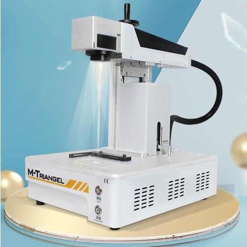 2019 Fiber Laser Separating Machine Laser Marking Machine For iPhoneX XS Max 8 8+ Back Glass Remover LCD Glass Frame Repair