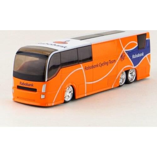 1:50 Scale/Tour de France collection bus/The simulation:Rabobank Netherlands team/Diecast toy model/Educational Childrens Gift