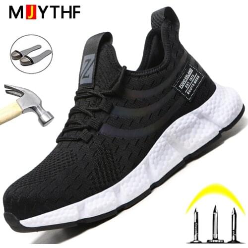 MJYTHF Men's Work Shoes