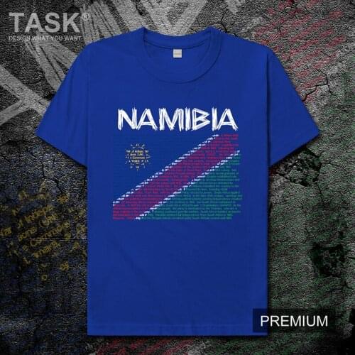 Namibia national team mens t shirt new Short-sleeved T-shirt casual sports clothes summer cotton t-shirt country NAM Namibian