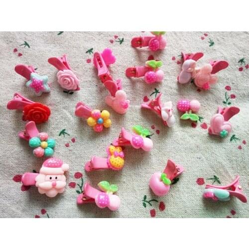 2016 New Cute Mix style Dog Supplies Pet Grooming Handmade Pet Hair Clip Dog Show Dog Hair Bows 50pcs