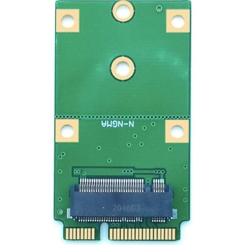 New 2242 M.2 NGFF to MSATA SATA Protocol SSD Solid State Drive Adapter Card/Board Riser Card