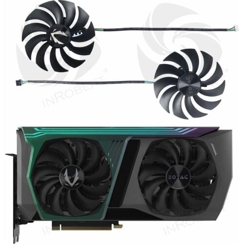 New Original GAA8S2U 12V 0.45A RTX3070 GPU Cooling Fan For Zotac Gaming RTX 3070 AMP Holo Graphics Card