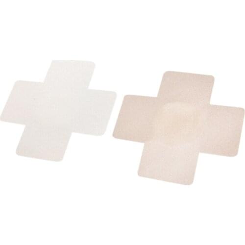 Sexy Toys 1 Pair Women Sexy Adhesive Nipple Covers Petals Breast and Sticker Cross Shape Emptied Chest Petals For Adult Games