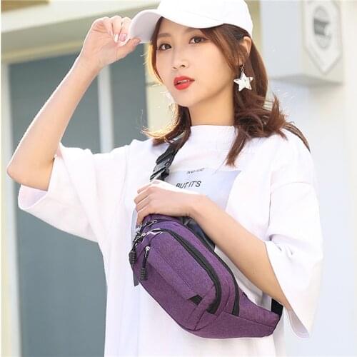 Men Women Running Waist Bag Sport Pack Cycling Bag Belt Fanny Waist Pouch Outdoor Travel Racing Hiking Fitness Money Purse