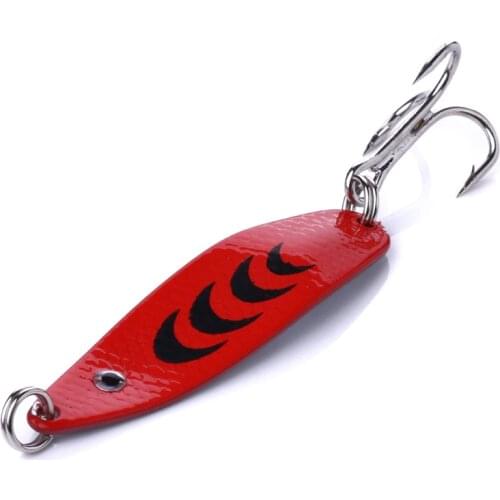 Mini Metal Spinner Spoon Fishing Lure cranks wobblers 5cm 6.8g Hard fake Bait Sequins Freshwater For fishing swimbait pike lures