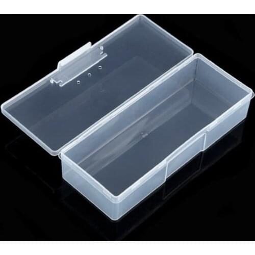 Dropshipping Rectangular Manicure Tool Storage Box Manicure Tool Box Storage Box Tool Rack Nail Box Manicure Tool Hot Sales 1PCS