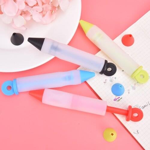 Silicone Food Writing Pen Chocolate Decorating tools Cake Mold Cream cookie kitchen accessories