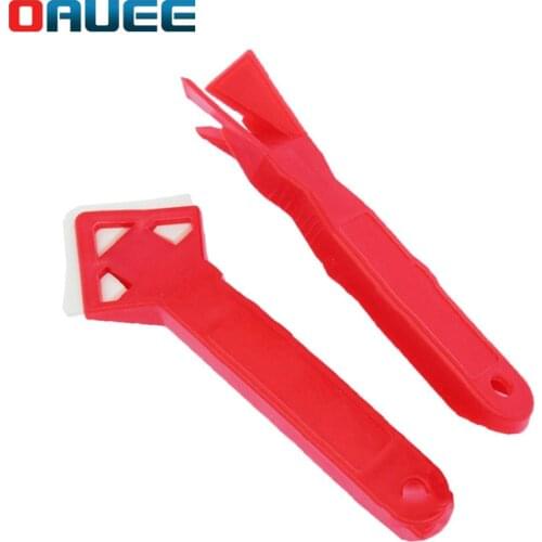 2PCS Internal corner scraper glass glue shovel glue shovel angle Plastic scraper to remove residual glue squeegee Removal tool