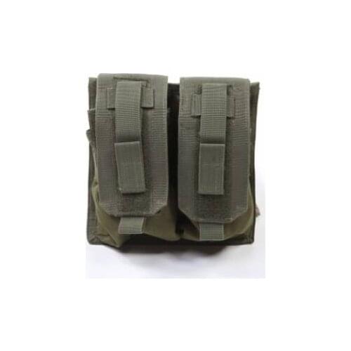 Magazine pouch double molle m4 ak airsoft airsoft military militaria