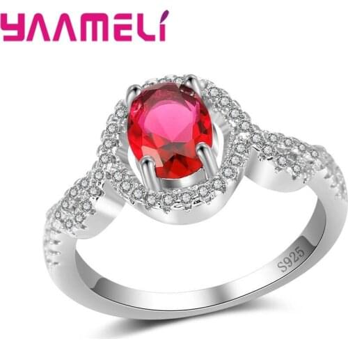 Brand Women 925 Sterling Silver Finger Engagement Rings for Women Wedding Rings Body Jewelry Size 6 7 8 9 Best Quality