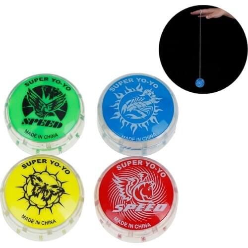 1pc Colorful plastic Yoyo Toys Toys Kids Yo-Yo Creative Yo Yo Toys For Children Children Yoyo Ball party gift