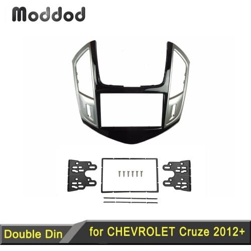 2 Din Radio Fascia for Chevrolet Cruze 2013 Stereo Panel Dash Mount Kit Adapter Trim Frame Facia DVD Face Plate