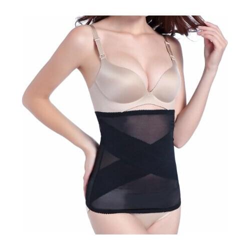 2021 Slimming Shaper Belt Breathable Women Waist Cincher Girdle Body Shapewear Corset Belts Ultra Thin Belly Seamless Shapers