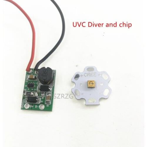 265nm UVC led Chips Deep UV LED 275nm Ultraviolet Emitting Diode+UVC Driver