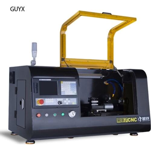 DIY School Home Small CNC Lathe Machine for Metal, Stainless Steel, Aluminum, Copper, Wood, Nylon