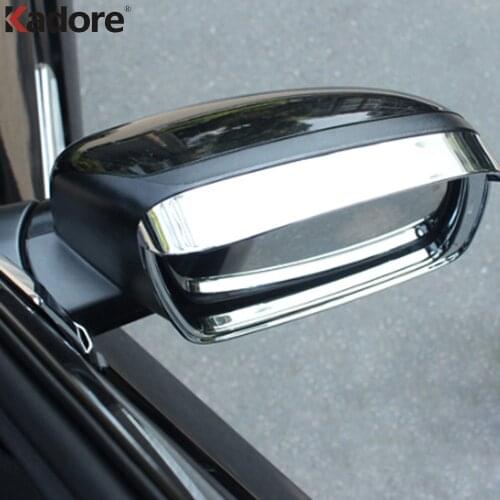For Dodge Journey Jcuv For Fiat Freemont 2013-2016 Sun Rain Guard Shield Deflector Trim Side Door Mirror Cover Decoration