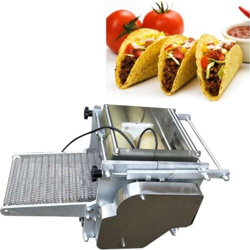 Multifunctional Corn Tortilla Roller Pancake Machine Electric Commercial Automatic Dumpling Wraaper Flour Maker