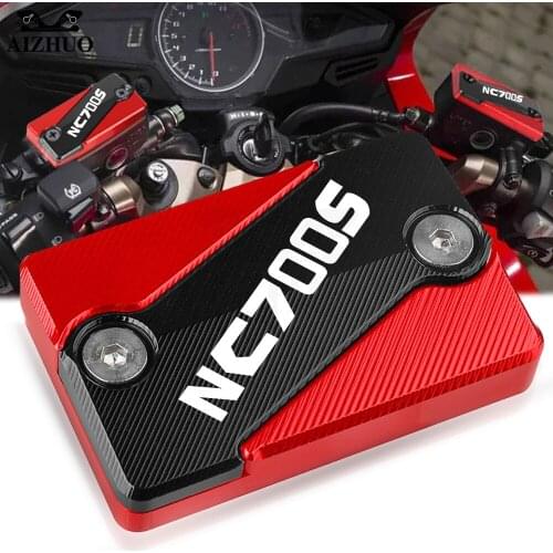 Front Brake Clutch Cylinder Fluid Reservoir Cover Cap FOR HONDA NC700S NC700X/S 2012-2013 NC 700S LOGO Motorcycle CNC Aluminum