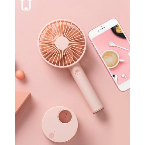 Xiaomi JordanJudy Handheld mini fan USB charging student portable dorm room Office ultra-quiet electric fan Summer cooling fan