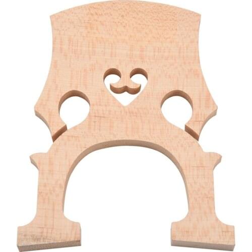 Professional Cello Bridge for 4/4 Size Cello Exquisite Maple Material