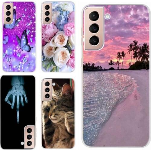 Samsung Galaxy S21 S21 Plus Case Silky Silicone Cover Soft-Touch Back Protective Housing For Samsung S21+ 5G S21 Plus S 21 4G 5G