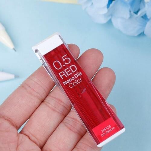 1set 0.5mm Colored mechanical pencil painting special mechanical pencil refills