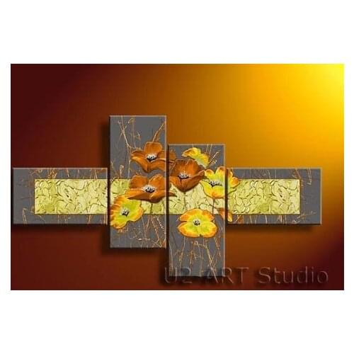 Abstract flower,modern art,ornament,artwork,handpainted oil painting GP88