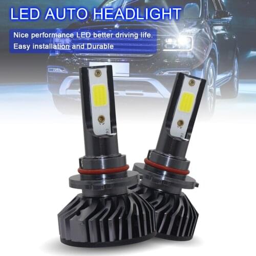 Car Light 2pcs 9006 HB4 EV8 60W 8000LM 6500K DOB LED Car Headlight Kit Automobile Fog Lamp High or Low Light Bulbs