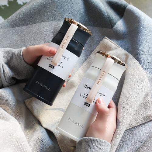 Small Insulated Coffee Mug Cup 304 Stainless Steel Thermos Vacuum Flask Mini Water Bottle Portable Travel Mug Thermal Cup