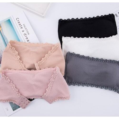 Fashion Summer Women Sexy Tube Top Strapless Seamless Bra Cozy Female Intimates Tube Bra Soft Top Crop Tank
