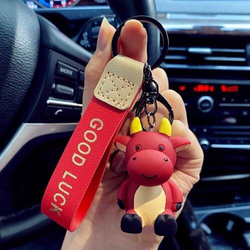 New Fashion Anime Nordic Mavericks Key Chain Cute Creative Car Key Chain Trend Couple Schoolbag Mobile Phone Key Chain Wholesale